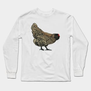 Ameraucana Chicken Long Sleeve T-Shirt